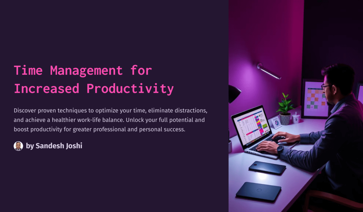 Time Management for Increased Productivity